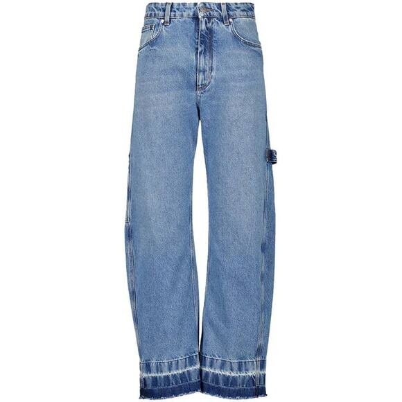 Stella McCartney Vintage Wash Denim Banana Jeans in Medium Vintage Blue 30 - Picture 6 of 7